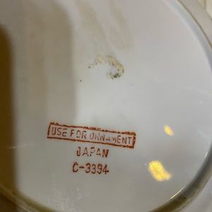 Vintage Dining - Vintage happy anniversary plate decorative Vintage Dining - Vintage happy anniversary plate decorative